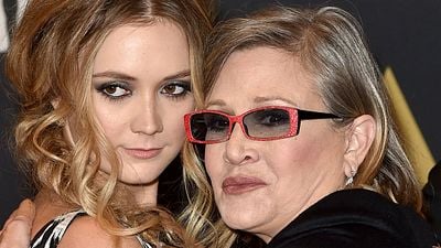Imagem da notícia Carrie Fisher deixa herança de quase 7 milhões de dólares para a filha, Billie Lourd