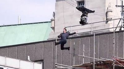 Imagem da notícia Vídeo mostra Tom Cruise se machucando nas filmagens de Missão Impossível 6