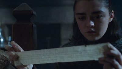 Imagem da notícia Game of Thrones: O que estava escrito na carta de Sansa que Arya encontrou 
