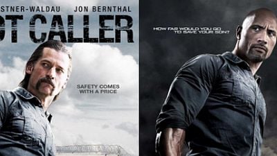 Imagem da notícia Photoshop à vista! Cartaz de filme de ação usa corpo de Dwayne Johnson com cabeça de Nikolaj Coster-Waldau