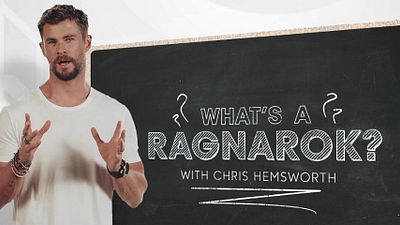 Imagem da notícia Chris Hemsworth e Mark Ruffalo pedem reforço a Cate Blanchett para explicar o que é Ragnarok