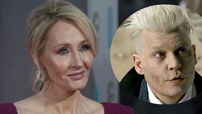 Imagem da notícia J.K. Rowling está 'genuinamente feliz' com escalação de Johnny Depp em Animais Fantásticos