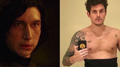 Imagem da notícia Star Wars - Os Últimos Jedi: Cantor John Mayer reproduz cena cena de Kylo Ren sem camisa