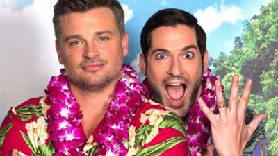 Imagem da notícia Lucifer: Novas imagens apresentam casamento do protagonista... com Tom Welling?