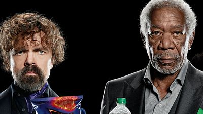 Imagem da notícia Peter Dinklage, de Game of Thrones, e Morgan Freeman fazem batalha de rap de Gelo e Fogo em comercial