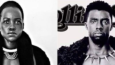 Imagem da notícia Pantera Negra: Lupita Nyong'o recria capa da Rolling Stone em homenagem a Chadwick Boseman