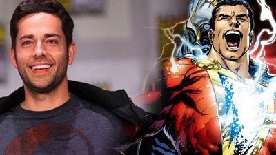 Imagem da notícia Shazam: Zachary Levi aparece com uniforme do herói no set de filmagens