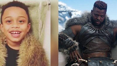 Imagem da notícia Pantera Negra: Menino de 7 anos imita M'Baku e outros personagens do filme