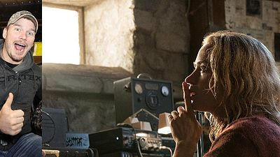 Imagem da notícia Chris Pratt se empolga após assistir Um Lugar Silencioso