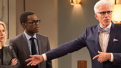 Imagem da notícia Comic-Con 2018: The Good Place ganha divertido vídeo com erros de gravação