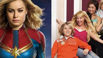 Imagem da notícia Capitã Marvel: Nova foto tem easter egg de Zack & Cody: Gêmeos em Ação