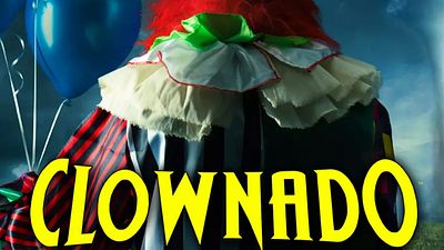 Imagem da notícia Clownado: Inspirado em Sharknado, filme sobre "furacão de palhaços" ganha trailer