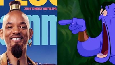 Aladdin: Arte conceitual mostra Gênio azul de Will Smith