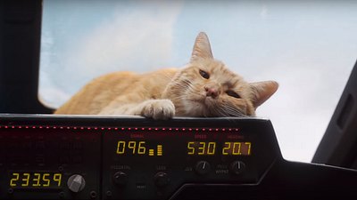 Imagem da notícia Capitã Marvel: Goose, o gato é a grande estrela de novo vídeo promocional