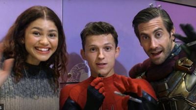 Homem-Aranha - Longe de Casa: Tom Holland, Jake Gyllenhaal e Zendaya visitam hospital infantil