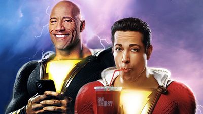Imagem da notícia Shazam!: Zachary Levi está animado para socar a cara de The Rock