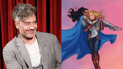 Imagem da notícia Taika Waititi comenta possibilidade de romance entre Valkyrie e Capitã Marvel