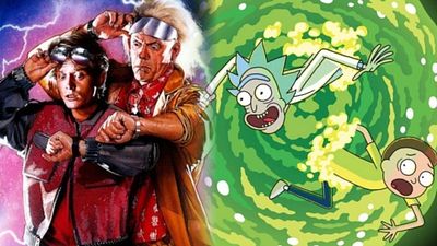 Imagem da notícia Christopher Lloyd quer crossover de Rick and Morty com De Volta para o Futuro