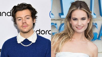 Imagem da notícia Harry Styles e Lily James em romance LGBTQ+ da Amazon