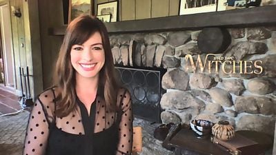 Imagem da notícia Convenção das Bruxas: Anne Hathaway comemora o fato de poder assustar as crianças da nova geração (Entrevista)