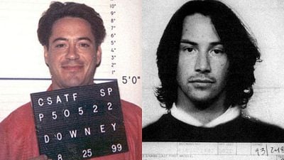 Imagem da notícia Robert Downey Jr., Keanu Reeves e outros famosos que já foram presos