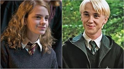 Imagem da notícia Harry Potter: Motivo inusitado fez Emma Watson se apaixonar por Tom Felton; saga teve 3 casais nos bastidores