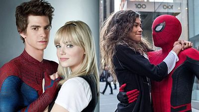 Imagem da notícia Gwen Stacy está em Homem-Aranha 3? Imagem de Emma Stone com Andrew Garfield e Zendaya emociona os fãs