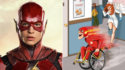 Imagem da notícia Mulher-Gato virou a "tia dos gatos"? Artista imagina heróis e vilões da DC se fossem idosos