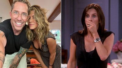 Estrela de Friends, Jennifer Aniston usa vestido que roubou do guarda-roupa de Monica e provoca fãs: "Parece familiar?"