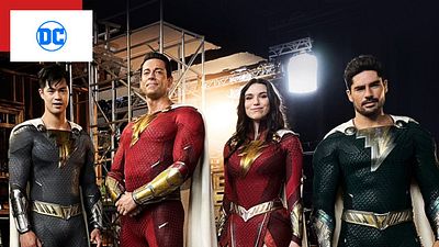 Imagem da notícia Shazam 2: Trailer inédito mostra o herói e sua família aprendendo a lidar com seus poderes
