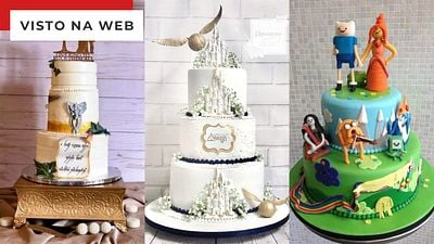 Imagem da notícia 15 bolos de casamento inspirados na cultura geek