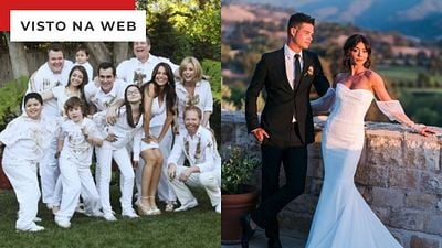 Imagem da notícia Modern Family: Elenco se reúne em casamento de Sarah Hyland; veja imagens desse encontro nostálgico