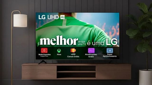 Imagem da notícia Loja oficial da LG faz saldão de Smart TV 4K de 50 polegadas