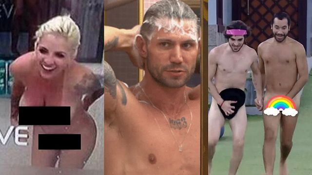Imagem da notícia Não foi só o Jonas do BBB 26! Relembre os participantes que já ficaram completamente pelados no Big Brother Brasil
