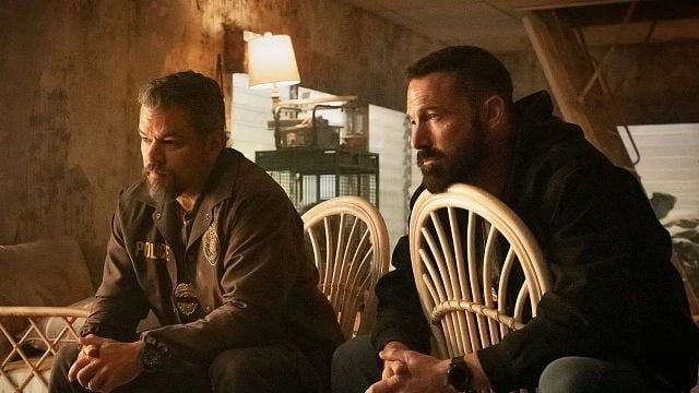 Damon e Affleck em RIP, futuro suspense da Netflix.