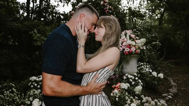 Imagem da notícia Às vésperas do casamento mais aguardado do ano, relembre os filmes e séries que o casal Taylor Swift e Travis Kelce já participou