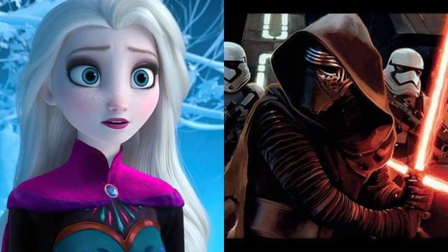 E se os personagens da Disney fossem parar no mundo de Star Wars?