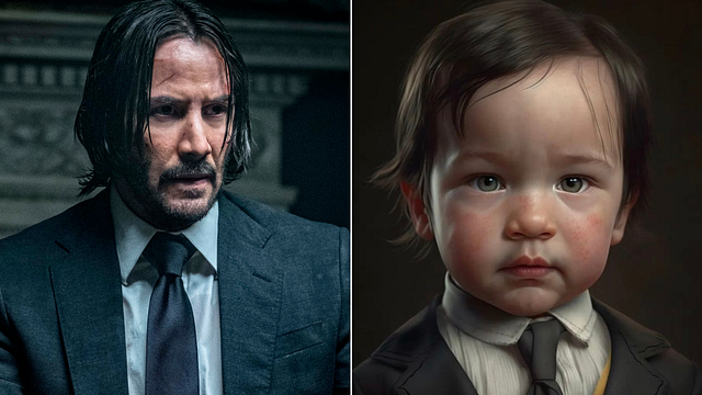 Imagem da notícia E se John Wick fosse criança? Artista cria versões muito fofas do personagem de Keanu Reeves