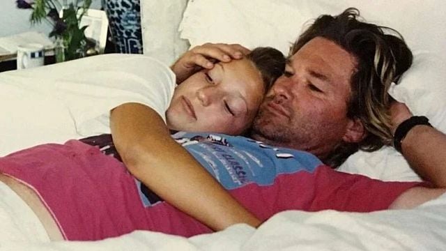 Imagem da notícia "Que diferente teria sido nossa vida se ele nunca tivesse entrado": Kate Hudson não é filha biológica de Kurt Russell, mas eles colocaram a barra lá em cima