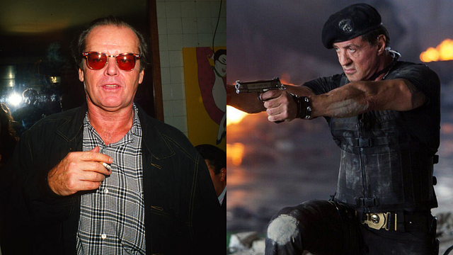 Imagem da notícia Jack Nicholson vilão de Os Mercenários 4? A franquia ambiciosa de Stallone já quis alguns grandes (e inusitados) nomes de Hollywood em seu elenco