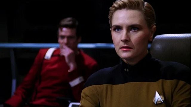Imagem da notícia Ela deixou Star Trek porque seu papel estava piorando e voltou triunfalmente dois anos depois: A renúncia e o retorno de Denise Crosby