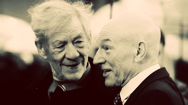Imagem da notícia "Um homem para confiar, admirar e amar": Ian McKellen faz emocionante despedida a Patrick Stewart, seu companheiro da vida e da arte