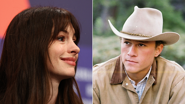 Imagem da notícia Anne Hathaway teve medo de arruinar o filme mais aclamado de Heath Ledger