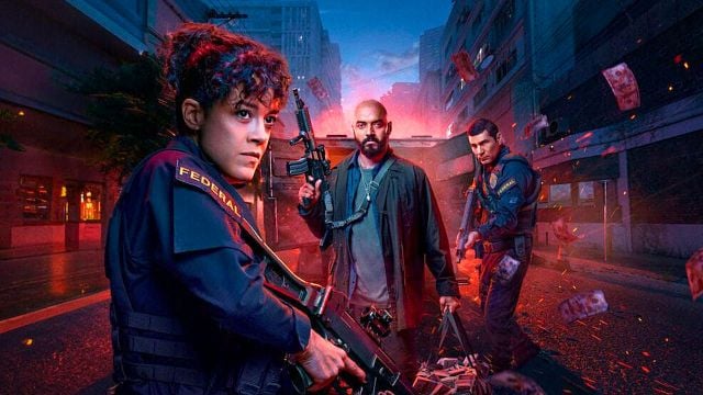 Imagem da notícia "Um quarteirão inteiro explodindo serve?": 2ª temporada de DNA do Crime tem algumas das maiores cenas de ação da Netflix (Entrevista)