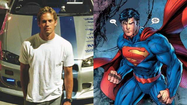 Imagem da notícia Paul Walker recusou 10 milhões de dólares para ser o Superman: Astro de Velozes & Furiosos chegou a experimentar o traje