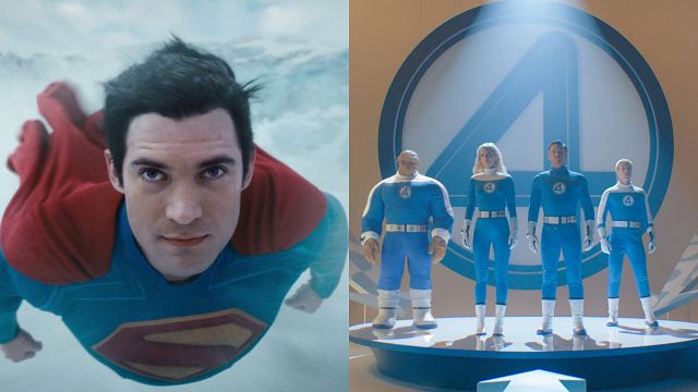 Imagem da notícia "Guerra de fãs": James Gunn fala sobre rivalidade entre Superman e Quarteto Fantástico nas bilheterias em julho