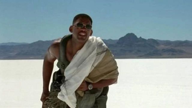 Imagem da notícia Will Smith não esperava o cheiro podre durante as filmagens de Independence Day e improvisou uma das melhores falas do filme