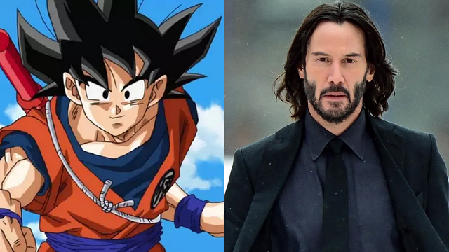 Imagem da notícia Dragon Ball: Esta é a aparência de Goku em carne e osso, sendo interpretado por Keanu Reeves