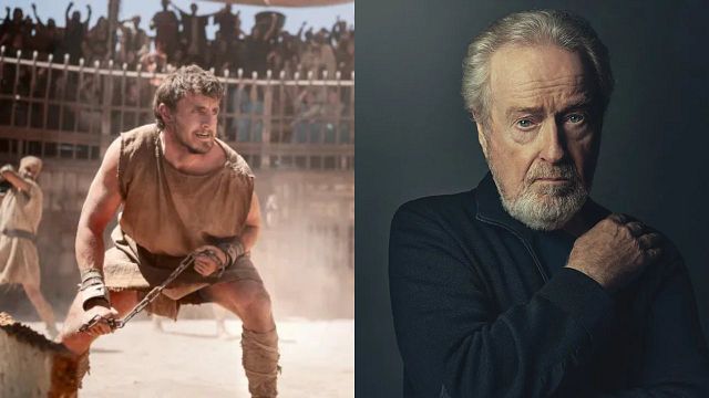 Imagem da notícia "Maior do que qualquer coisa": Ridley Scott compara Gladiador 2 a outros sucessos de sua carreira
