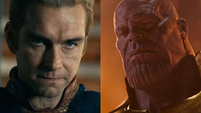 Homelander ganharia de Thanos? Artista imagina como seria uma luta entre vilões da Marvel e de The Boys